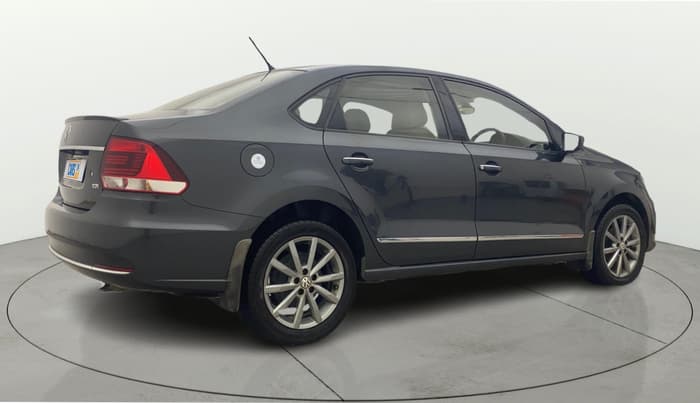 2018 Volkswagen Vento HIGHLINE PLUS 1.5 AT 16 ALLOY, Diesel, Automatic, 57,330 km, Right Back Diagonal