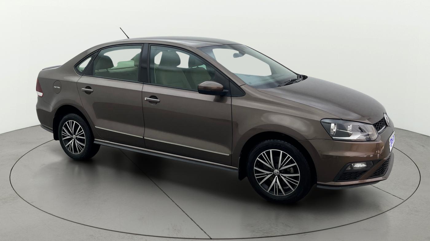 2020 Volkswagen Vento HIGHLINE 1.0L TSI AT, Petrol, Automatic, 34,673 km, Right Front Diagonal