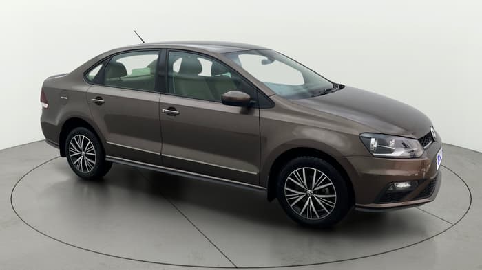 2020 Volkswagen Vento HIGHLINE 1.0L TSI AT, Petrol, Automatic, 34,673 km, Right Front Diagonal