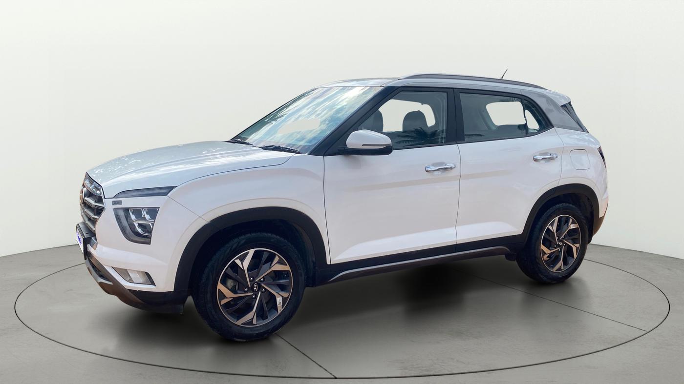 2023 Hyundai Creta SX (O) IVT 1.5 PETROL, Petrol, Automatic, 22,917 km, Left Front Diagonal