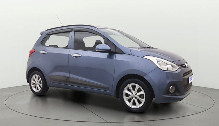 2017 Hyundai Grand i10 ASTA AT 1.2 KAPPA VTVT, Petrol, Automatic, 37,468 km, Right Front Diagonal