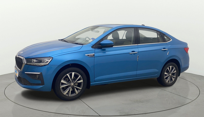 2022 Skoda SLAVIA STYLE 1.0L TSI AT, Petrol, Automatic, 17,567 km, Left Front Diagonal