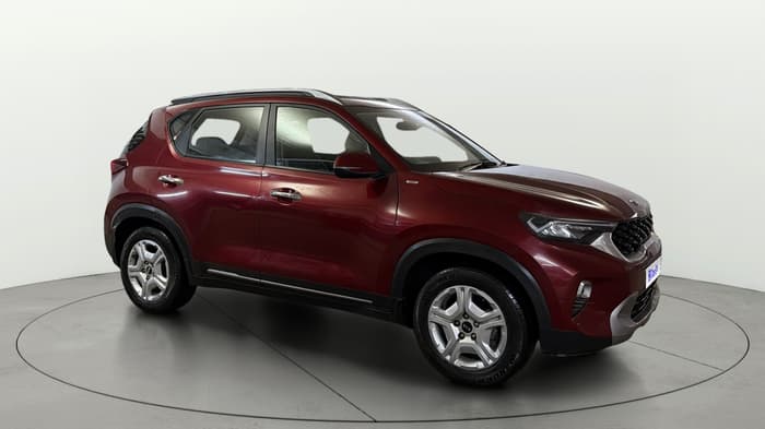 2021 KIA SONET HTX 1.0 IMT, Petrol, Manual, 49,075 km, Right Front Diagonal