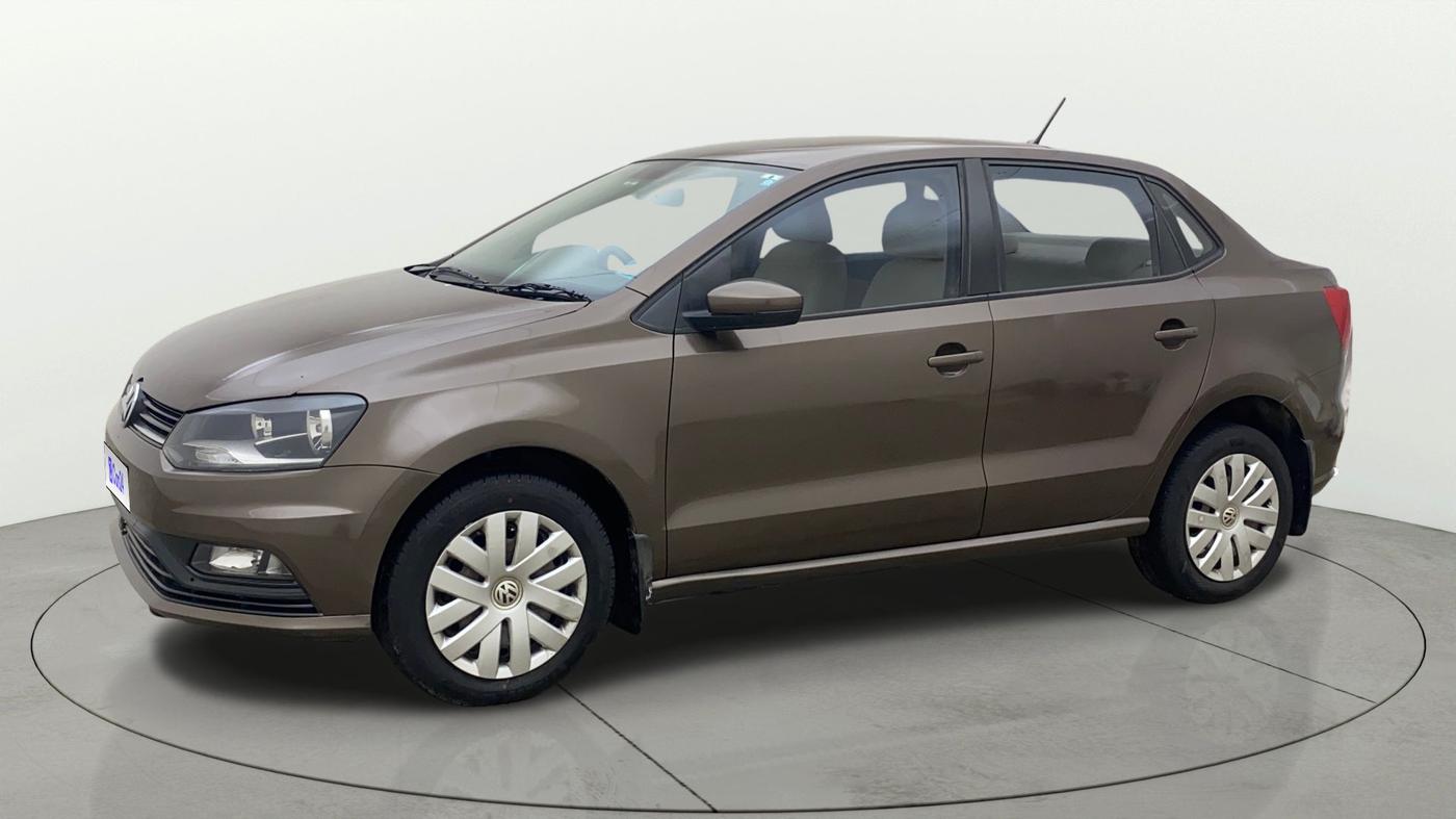2017 Volkswagen Ameo COMFORTLINE 1.5 AT, Diesel, Automatic, 89,547 km, Left Front Diagonal