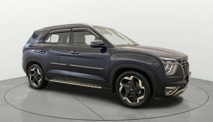 2022 Hyundai ALCAZAR PLATINUM(O) 7STR 1.5 AT, Diesel, Automatic, 43,901 km, Right Front Diagonal