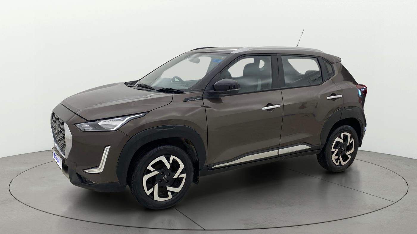 2021 Nissan MAGNITE XV TURBO CVT, Petrol, Automatic, 18,496 km, Left Front Diagonal