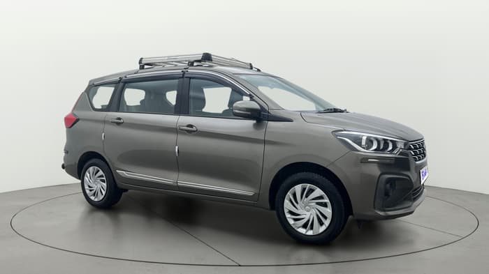 2023 Maruti Ertiga VXI AT SHVS, Petrol, Automatic, 4,858 km, Right Front Diagonal