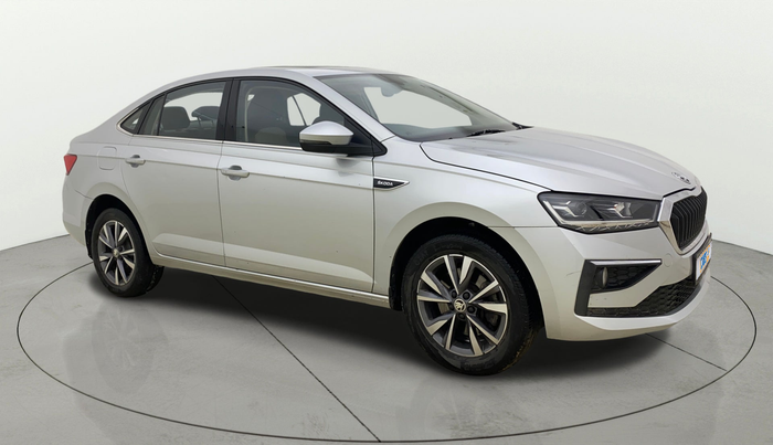 2022 Skoda SLAVIA STYLE 1.5L TSI DSG, Petrol, Automatic, 50,227 km, Right Front Diagonal