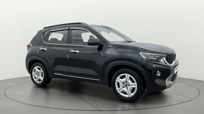 2020 KIA SONET HTX 1.0 IMT, Petrol, Manual, 50,844 km, Right Front Diagonal