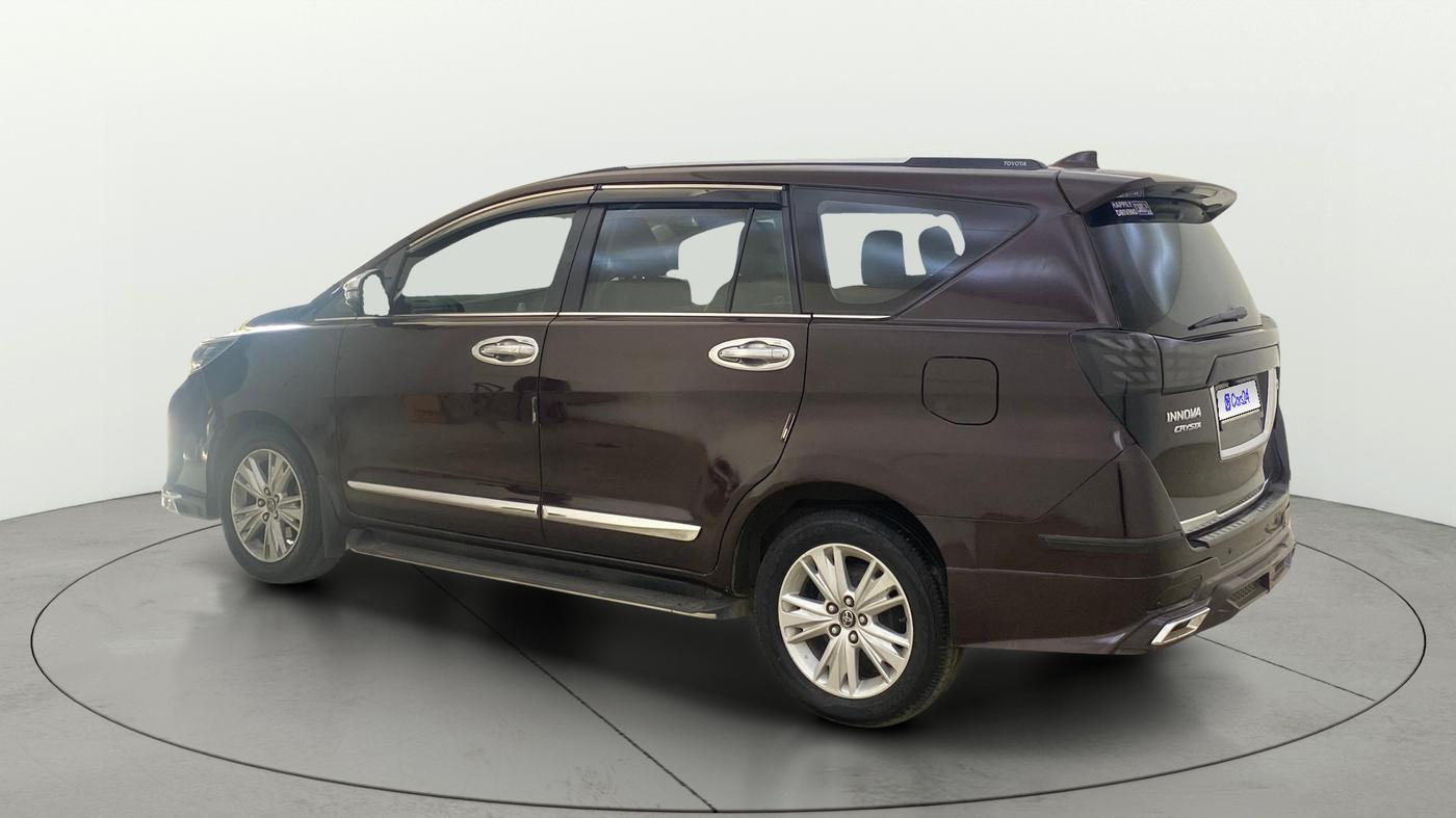 2018 Toyota Innova Crysta 2.8 ZX AT 7 STR, Diesel, Automatic, 1,07,889 km, Left Back Diagonal