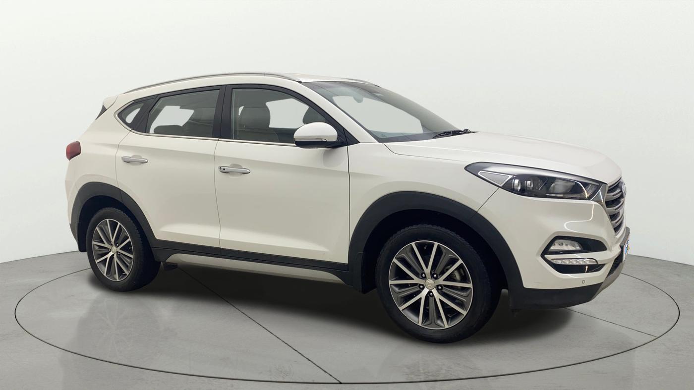 2018 Hyundai Tucson GLS 4WD AT DIESEL, Diesel, Automatic, 46,022 km, Right Front Diagonal