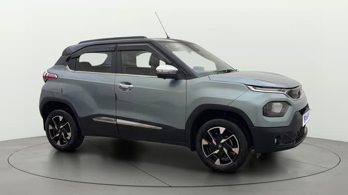 2023 Tata PUNCH CREATIVE AMT 1.2 RTN DUAL TONE, Petrol, Automatic, 76,498 km, Right Front Diagonal
