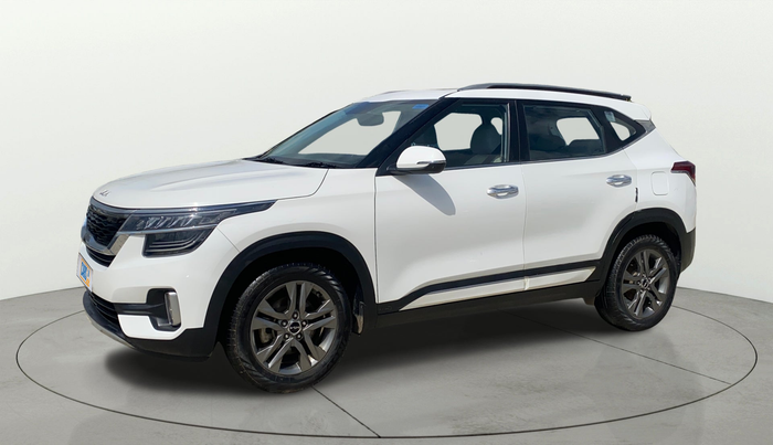 2021 KIA SELTOS HTX 1.5 PETROL, Petrol, Manual, 37,381 km, Left Front Diagonal