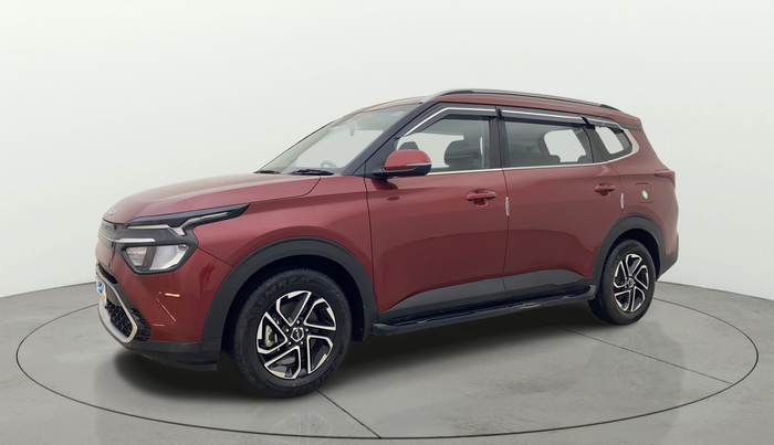 2023 KIA CARENS PRESTIGE PLUS 1.5 PETROL IMT 7 STR, Petrol, Manual, 18,039 km, Left Front Diagonal