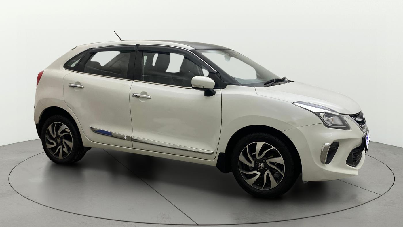 2021 Toyota Glanza G CVT, Petrol, Automatic, 70,609 km, Right Front Diagonal