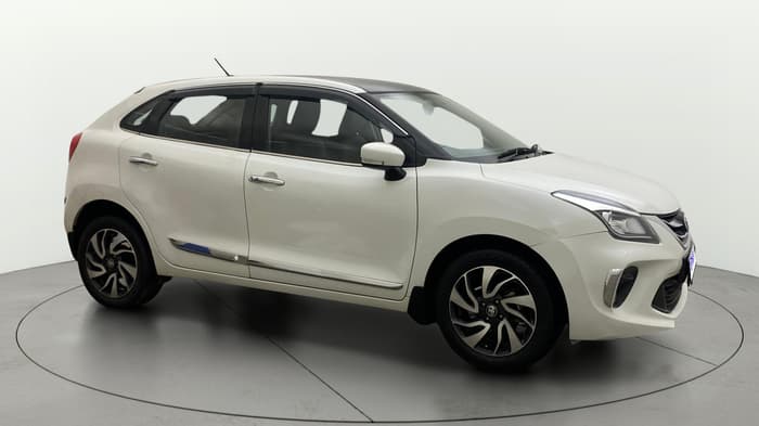 2021 Toyota Glanza G CVT, Petrol, Automatic, 70,609 km, Right Front Diagonal