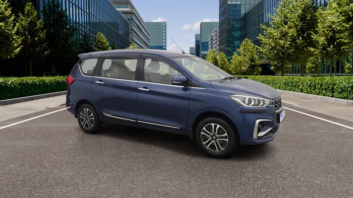 2022 Maruti Ertiga ZXI (O) CNG, CNG, Manual, 24,202 km, Right Front Diagonal