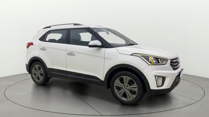 2016 Hyundai Creta SX PLUS AT 1.6 PETROL, CNG, Automatic, 98,014 km, Right Front Diagonal
