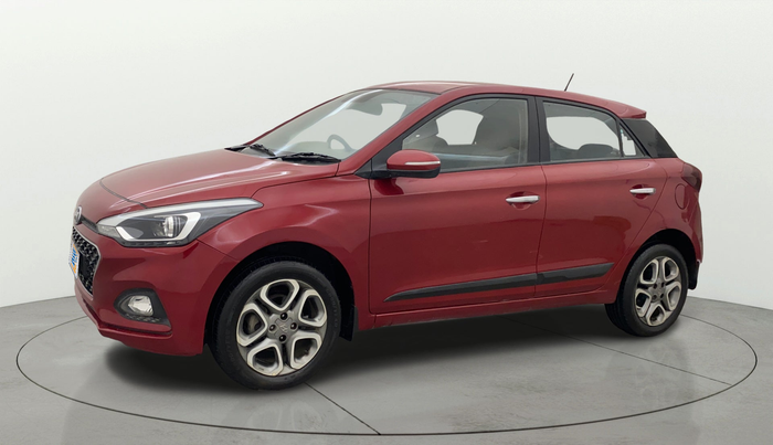 2019 Hyundai Elite i20 ASTA (O) CVT, Petrol, Automatic, 53,657 km, Left Front Diagonal