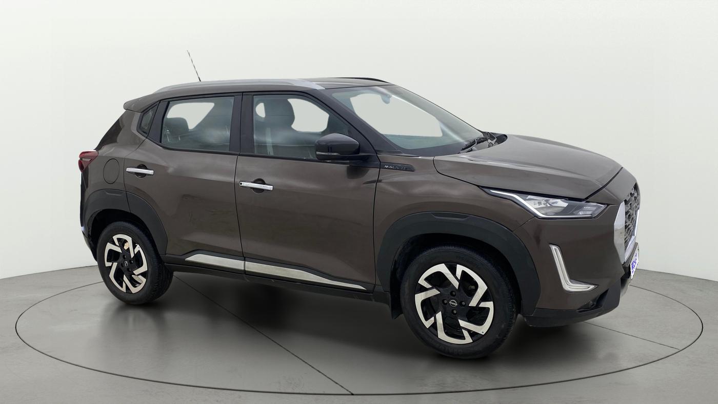 2021 Nissan MAGNITE XV TURBO CVT, Petrol, Automatic, 18,496 km, Right Front Diagonal