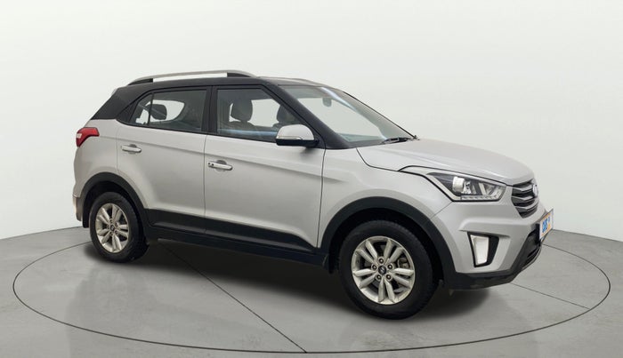 2017 Hyundai Creta SX PLUS 1.6 PETROL, Petrol, Manual, 70,971 km, Right Front Diagonal