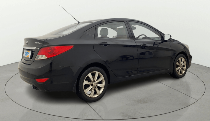 2012 Hyundai Verna FLUIDIC 1.6 VTVT SX, Petrol, Manual, 98,680 km, Right Back Diagonal