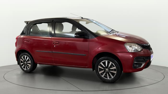 2018 Toyota Etios Liva V, Petrol, Manual, 77,543 km, Right Front Diagonal