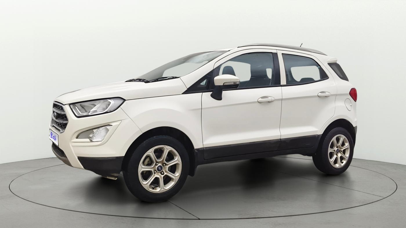 2020 Ford Ecosport TITANIUM + 1.5L PETROL AT, Petrol, Automatic, 45,944 km, Left Front Diagonal