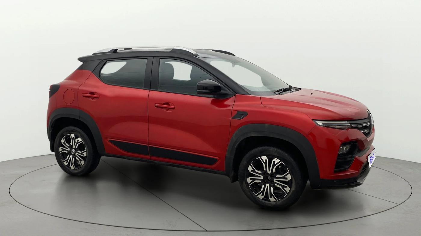 2022 Renault Kiger RXT (O) AMT DUAL TONE, Petrol, Automatic, 46,463 km, Right Front Diagonal