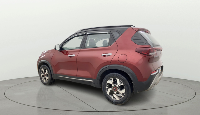 2021 KIA SONET HTX 1.0 IMT, Petrol, Manual, 56,980 km, Left Back Diagonal