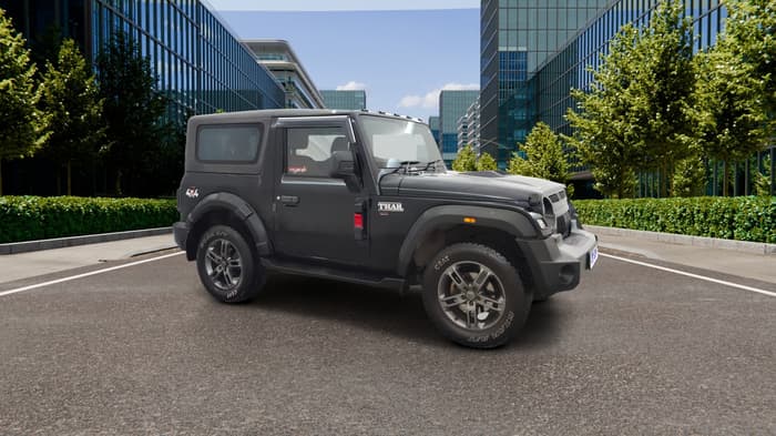 2022 Mahindra Thar LX HT PETROL 4WD MT, Petrol, Manual, 24,182 km, Right Front Diagonal
