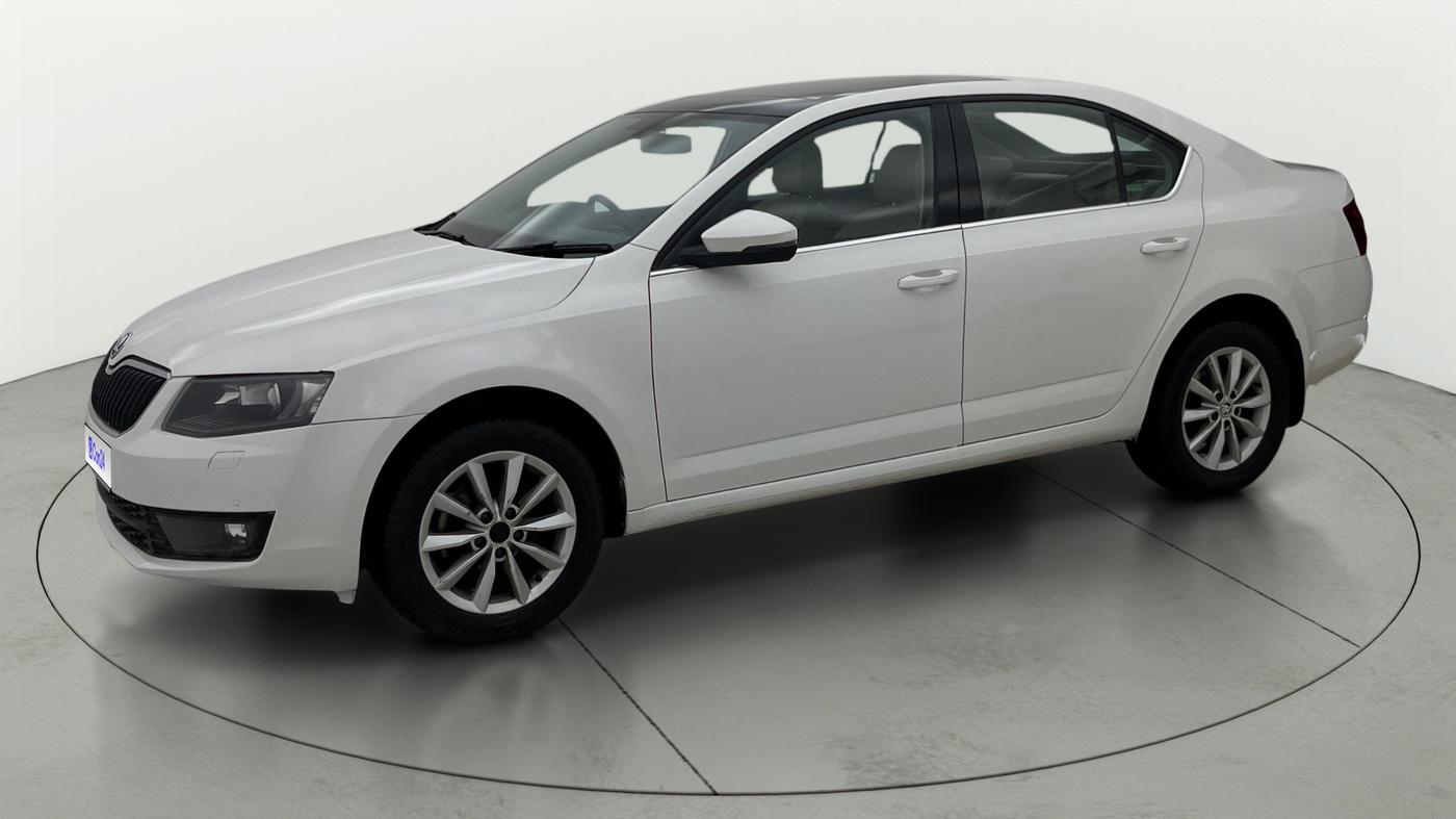 2014 Skoda Octavia ELEGANCE 2.0 TDI AT, Diesel, Automatic, 79,605 km, Left Front Diagonal
