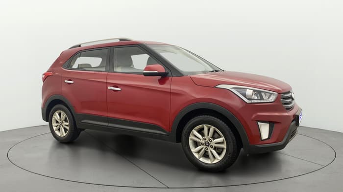 2015 Hyundai Creta SX PLUS 1.6 PETROL, Petrol, Manual, 71,956 km, Right Front Diagonal