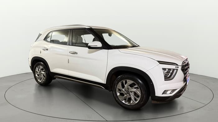 2022 Hyundai Creta SX 1.5 PETROL, Petrol, Manual, 27,351 km, Right Front Diagonal