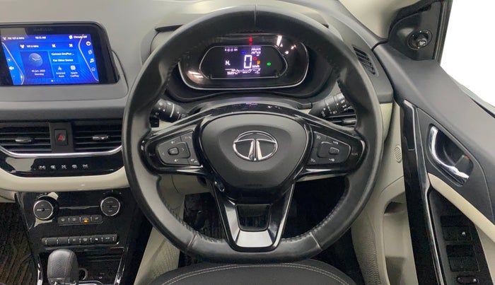 2022 Tata NEXON XZA PLUS (O) PETROL, Petrol, Automatic, 96,854 km, Steering Wheel Close Up