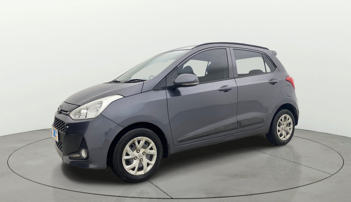 2019 Hyundai Grand i10 SPORTZ 1.2 KAPPA VTVT, Petrol, Manual, 38,471 km, Left Front Diagonal