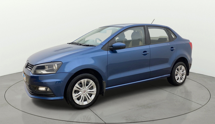 2017 Volkswagen Ameo COMFORTLINE 1.2L, Petrol, Manual, 1,22,241 km, Left Front Diagonal