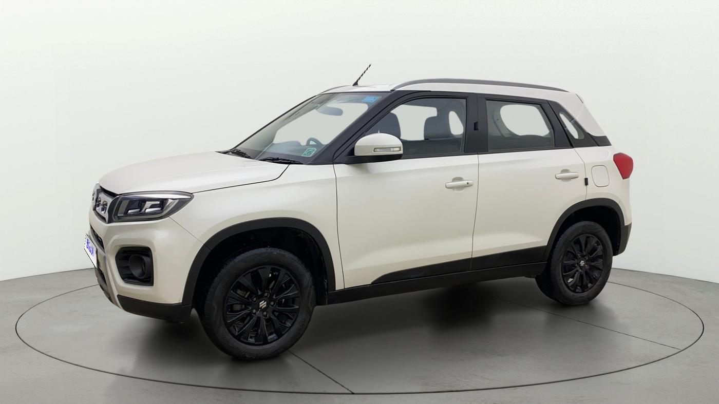 2020 Maruti Vitara Brezza ZXI AT SHVS, Petrol, Automatic, 35,065 km, Left Front Diagonal