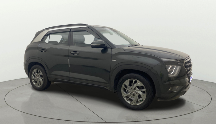 2020 Hyundai Creta SX (O) 1.4 TURBO DCT, Petrol, Automatic, 73,857 km, Right Front Diagonal