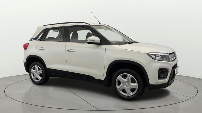 2021 Maruti Vitara Brezza VXI, CNG, Manual, 79,561 km, Right Front Diagonal