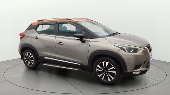 2019 Nissan Kicks XV PREMIUM O DUAL TONE DIESEL, Diesel, Manual, 1,06,457 km, Right Front Diagonal