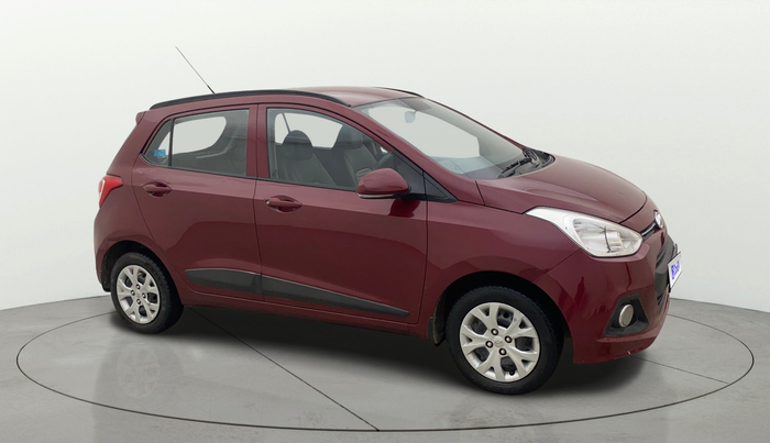 2015 Hyundai Grand i10 SPORTZ 1.2 KAPPA VTVT, Petrol, Manual, 73,321 km, Right Front Diagonal