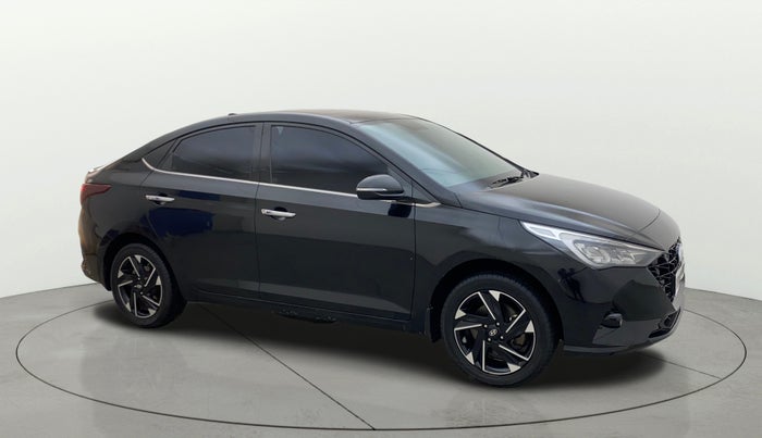 2020 Hyundai Verna SX (O) 1.0 TURBO DCT, Petrol, Automatic, 60,951 km, Right Front Diagonal