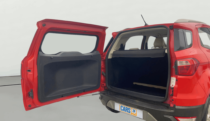 2019 Ford Ecosport TITANIUM 1.5L PETROL, Petrol, Manual, 1,00,313 km, Boot Door Open