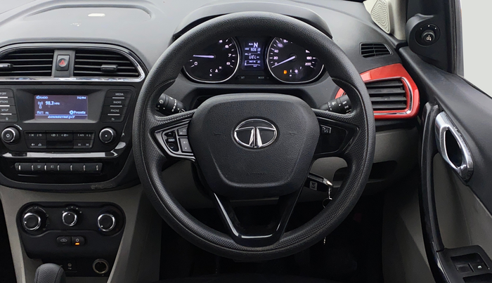 2018 Tata Tiago XZA PETROL, Petrol, Automatic, 90,612 km, Steering Wheel Close Up