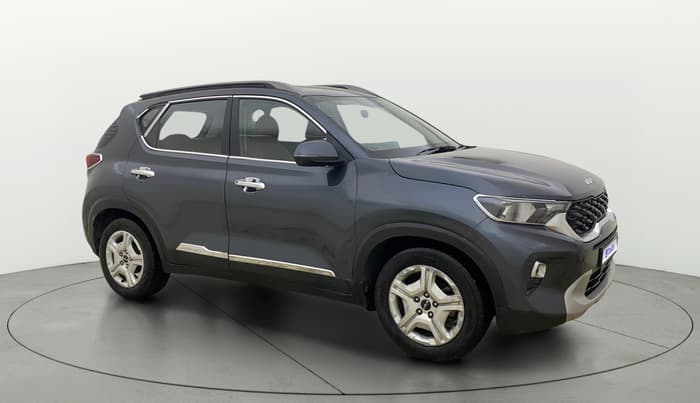 2021 KIA SONET HTK PLUS 1.2, Petrol, Manual, 1,07,211 km, Right Front Diagonal