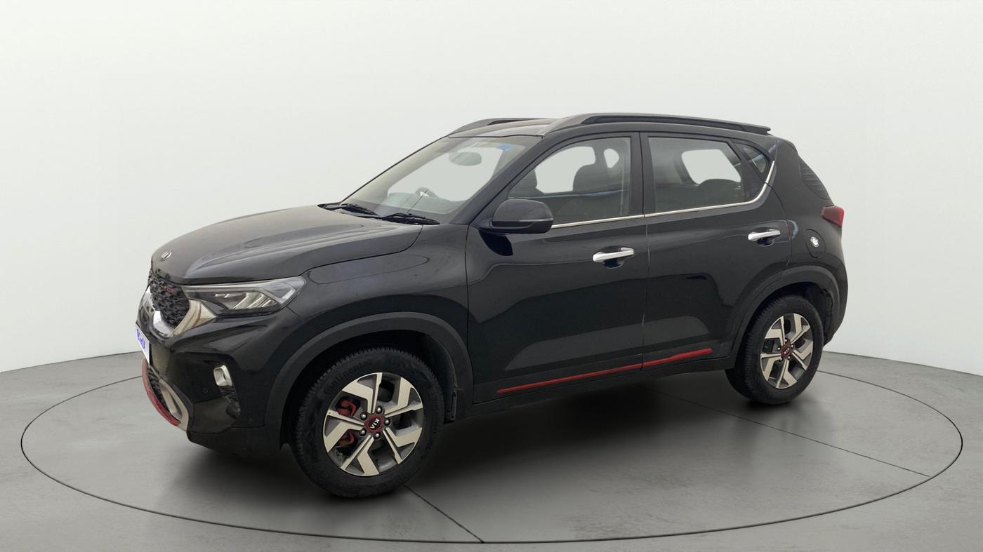 2020 KIA SONET GTX PLUS 1.0 DCT, Petrol, Automatic, 38,516 km, Left Front Diagonal