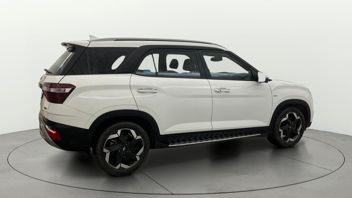 2022 Hyundai ALCAZAR 1.5 SIGNATURE (O) AT 7STR, Diesel, Automatic, 1,33,169 km, Right Back Diagonal