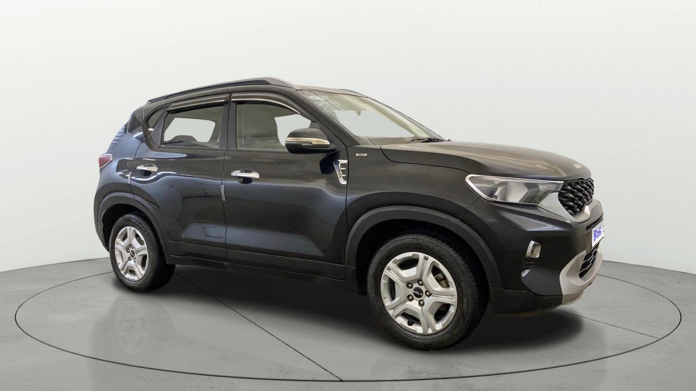2023 KIA SONET HTK PLUS 1.0 IMT, Petrol, Manual, 32,948 km, Right Front Diagonal