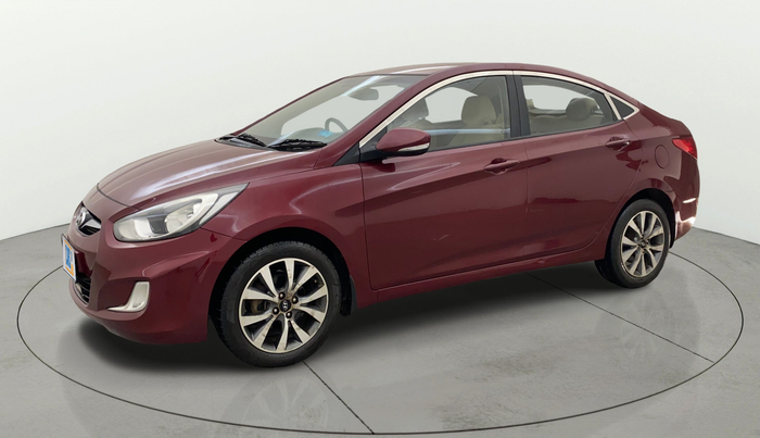 2014 Hyundai Verna FLUIDIC 1.6 VTVT SX, Petrol, Manual, 58,751 km, Left Front Diagonal